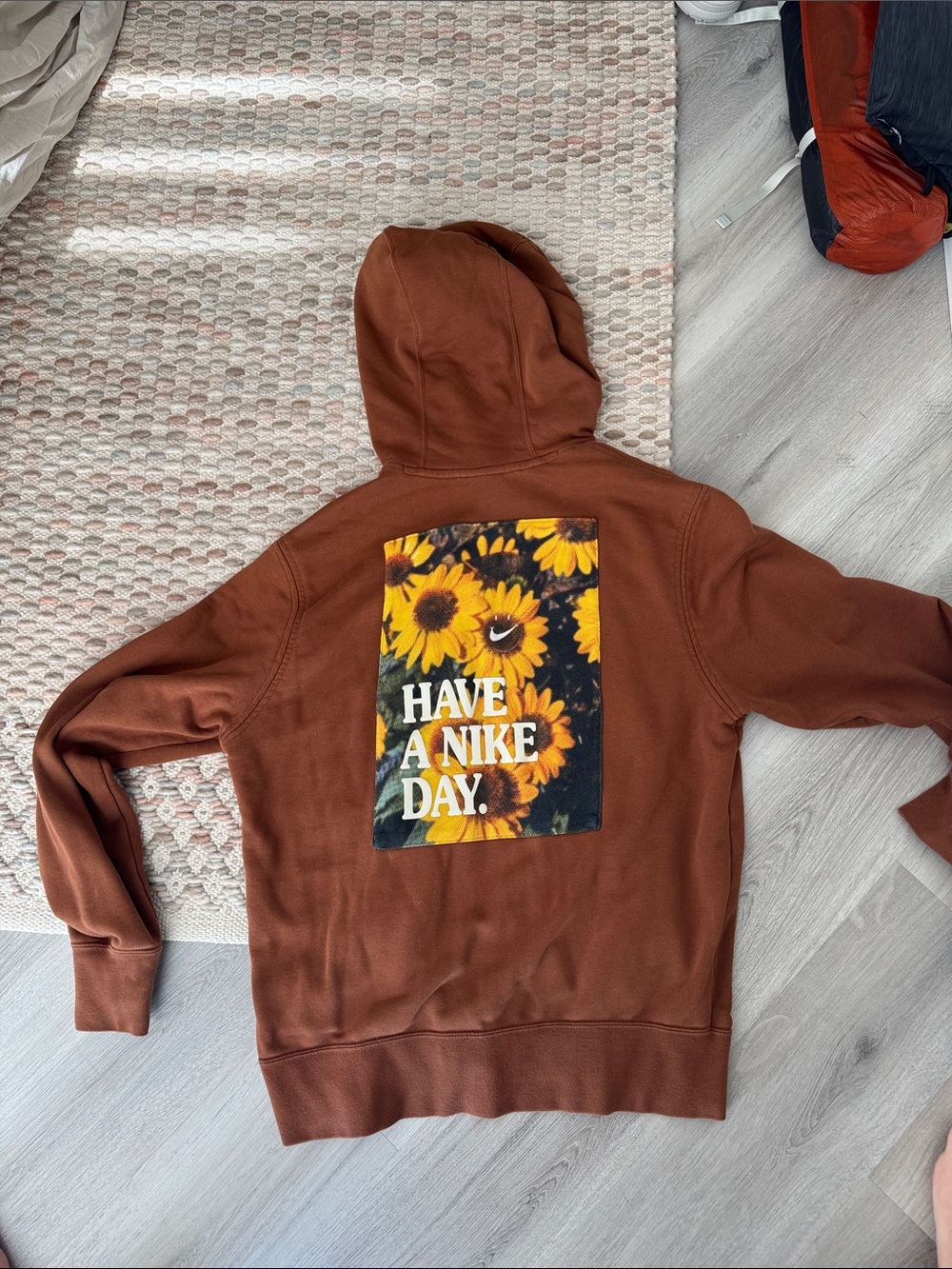 Dubai Nike Store Exclusive  Hoodie with Daisy Chest Graphic